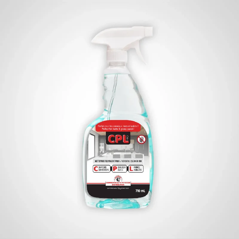 Nettoyant polyvalent CPL Pro pour mélamine, stratifié, granite et bois vernis