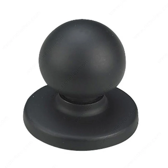 Bouton sphérique avec plaque - 4605