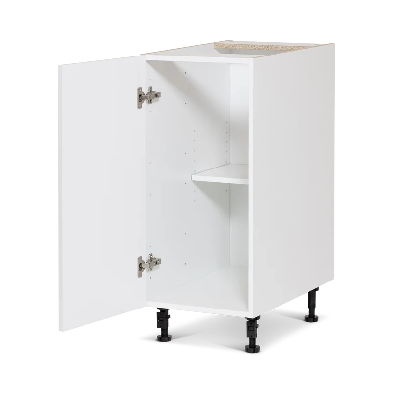 Cabinet de bas - 1 porte - 21 pouces de large - Polymère blanc shaker