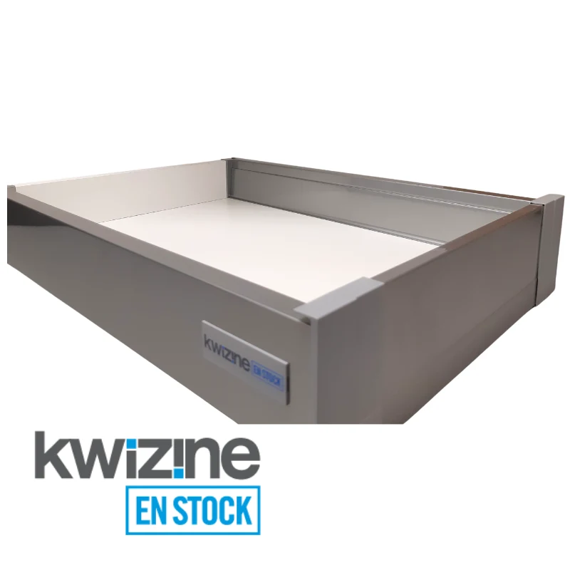 Tablette coulissante Hettich haut de gamme avec amortisseurs pour armoire