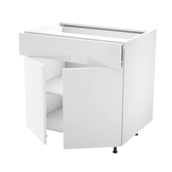 Armoire de cuisine du bas portes / tiroir (33''L)