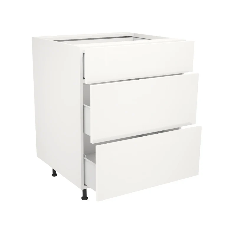 Armoire de cuisine du bas 3 tiroirs (27''L)