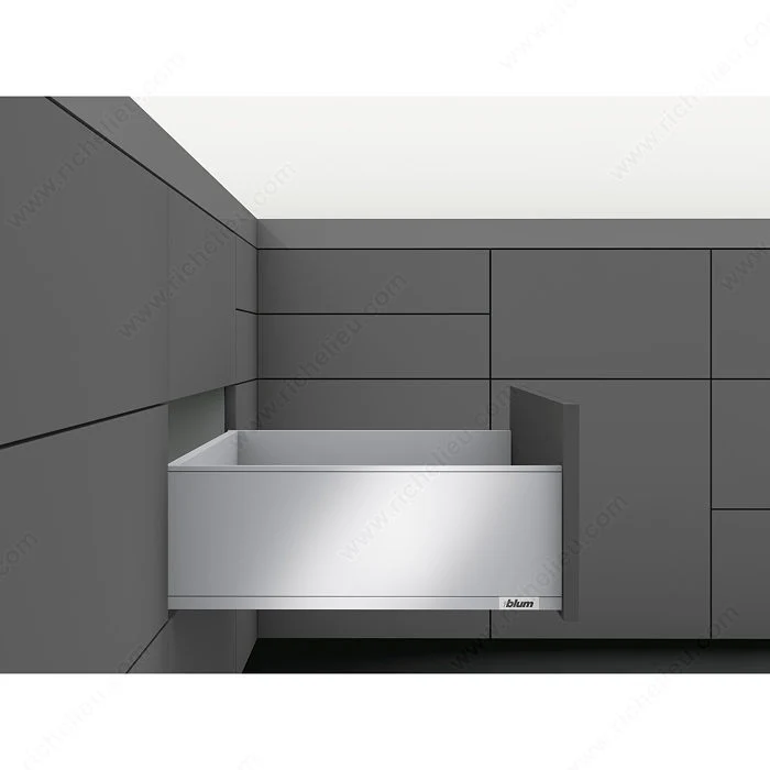 Tiroir standard hauteur C BLUMOTION 550 mm - Blanc soyeux