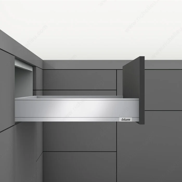 Tiroir standard hauteur M - BLUMOTION 550 mm Blanc soyeux