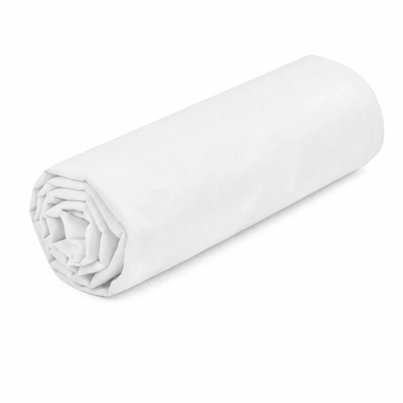 Drap housse blanc | 90 x 200 cm