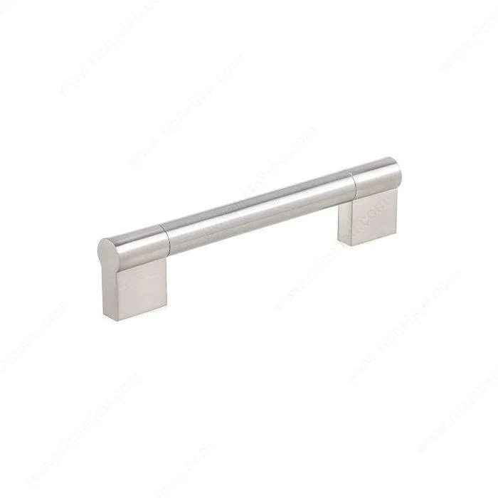 Poignée moderne nickel brossé BP527128195