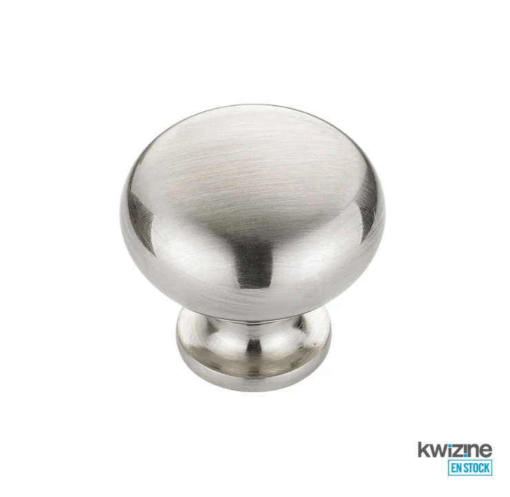 Bouton moderne nickel brossé BP5923195