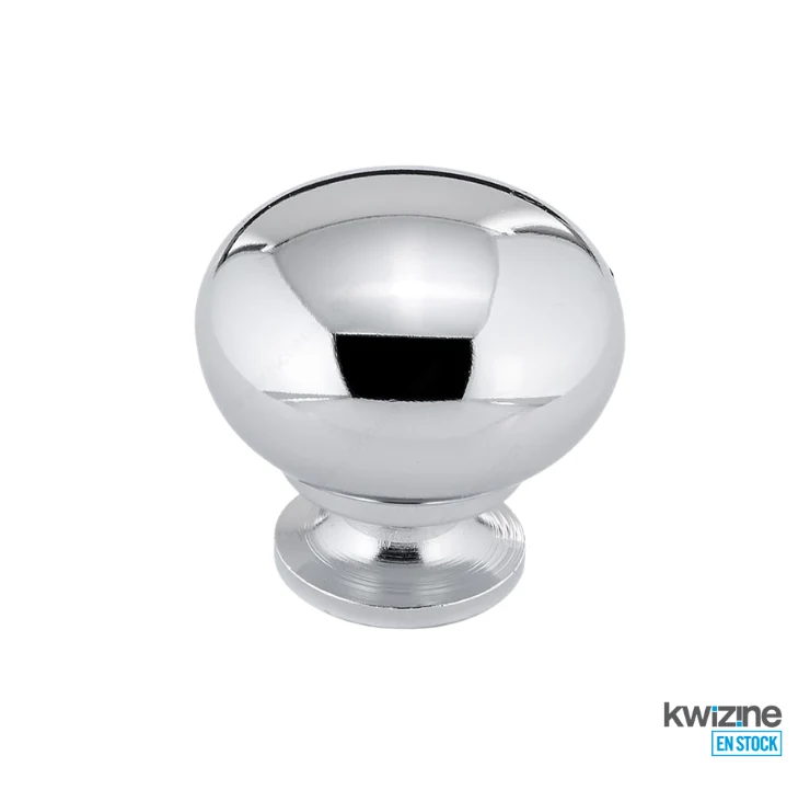 Bouton moderne chrome BP5923140