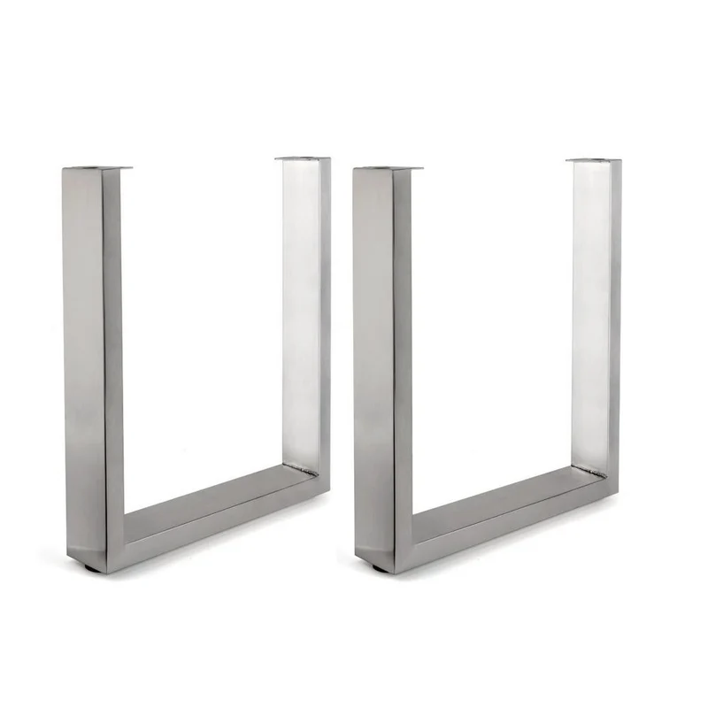 Pattes pour table structurelle - Acier inoxydable (Emb. 2)