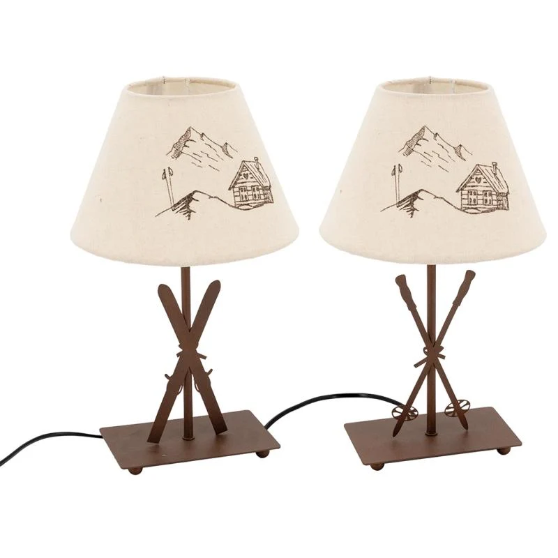 Lampe à poser en métal
