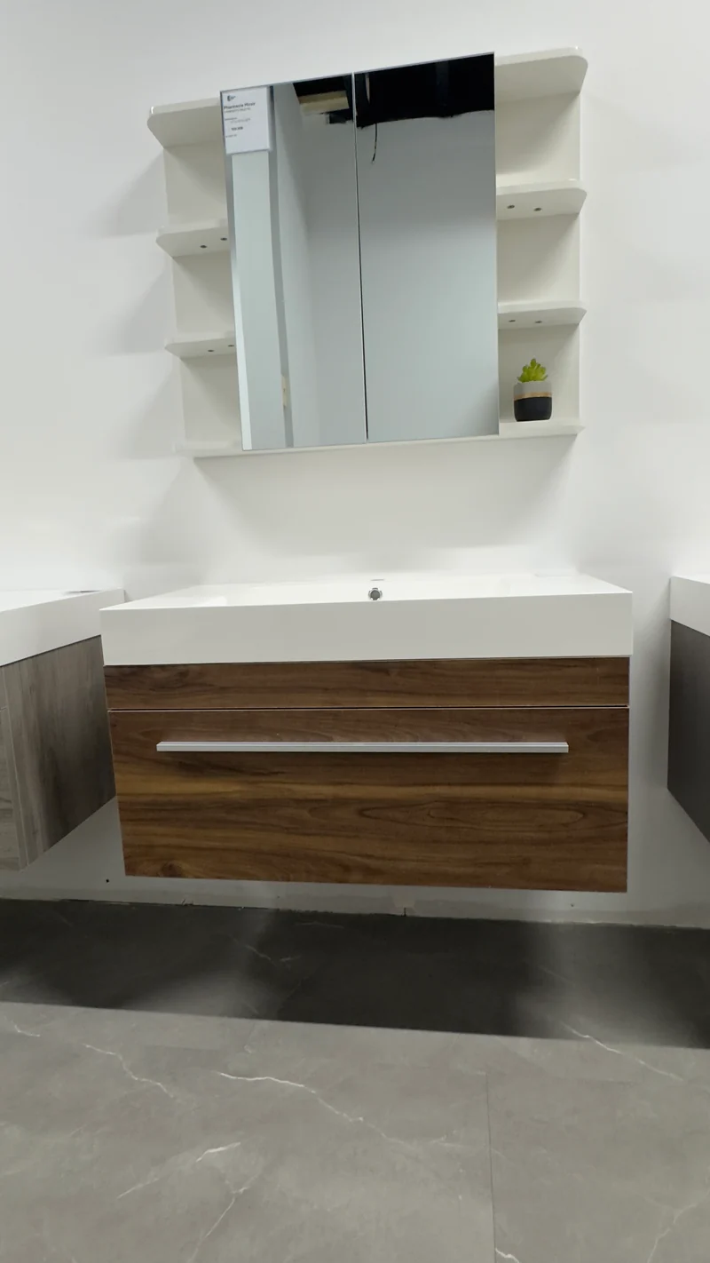 Vanité Relax 36 pouces Chestnut (lavabo inclus)