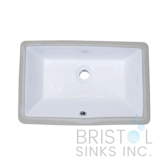 Lavabo rectangulaire blanc sous plan B604