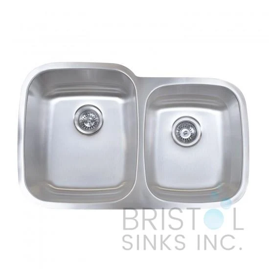 Évier double cuves Bristol 32 x 20 3/4 x 9 x 7 " B814