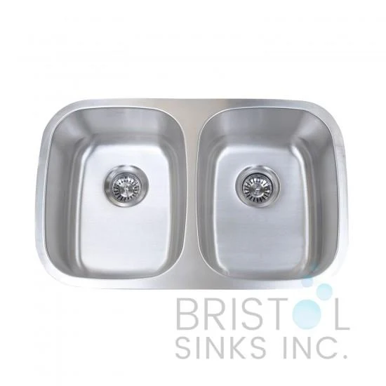 Évier double à encastrer Bristol 29 1/4 x 18 1/2 x 8 x 8'' B803