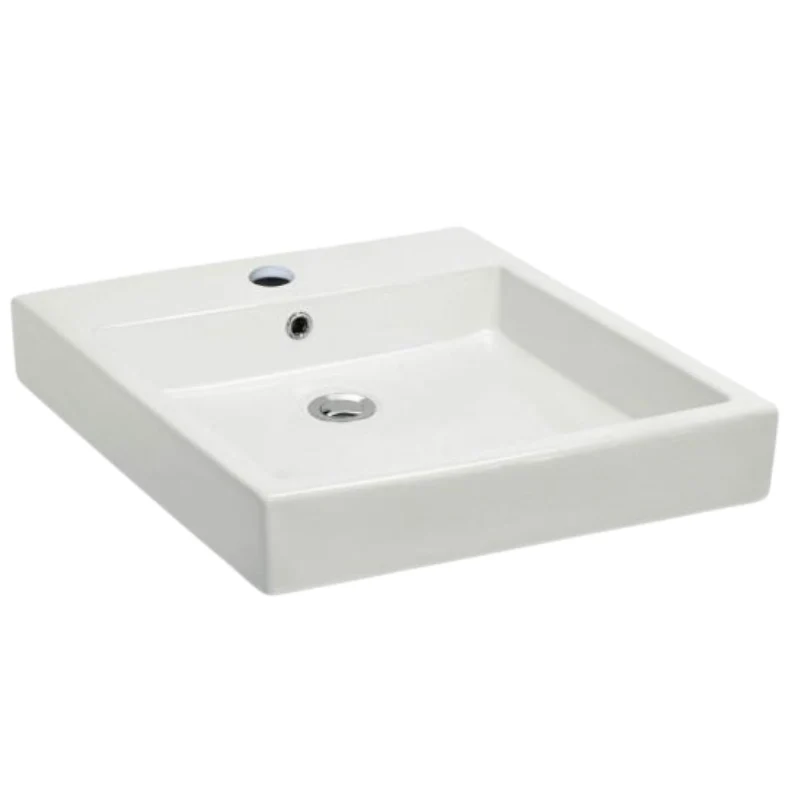 Lavabo vasque carré en procelaine BV111