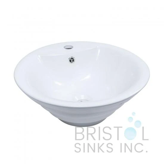 Lavabo rond en porcelaine BV108