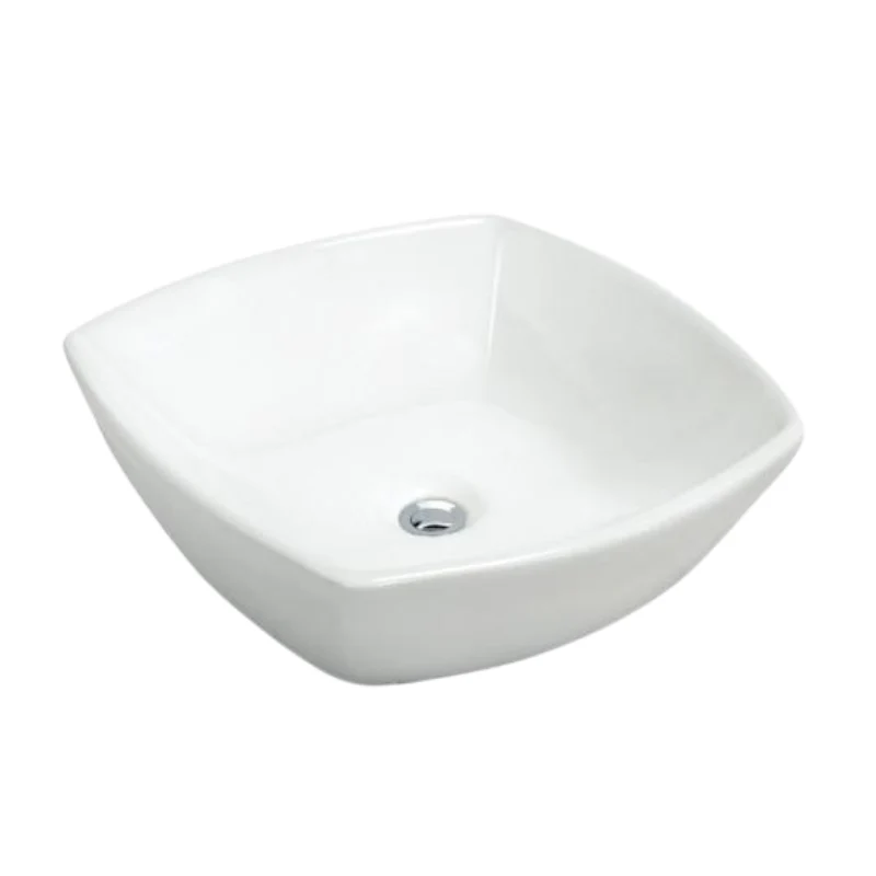 Lavabo vasque contemporaine en porcelaine BV114 - BV115