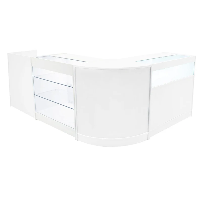 Comptoirs de Vente à LED Ensemble Polaris - Blanc CM60, K900, B900, TB60