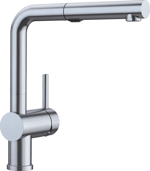 Robinet de cuisine Blanco Linus - Acier PVD