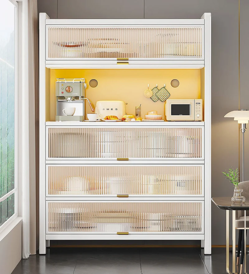Joybos® Armoire de Rangement de Cuisine Surélevée en Métal F2381