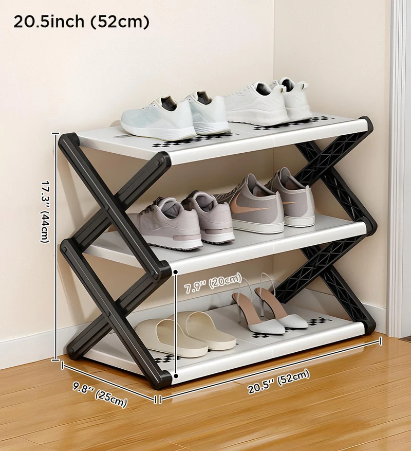 Joybos® Étagère à chaussures pliable simple de grande capacité F253