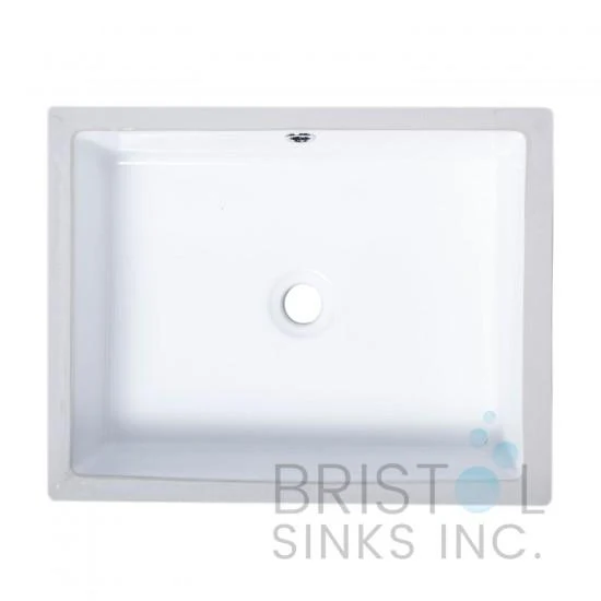 Lavabo de salle de bain sous plan blanc B610