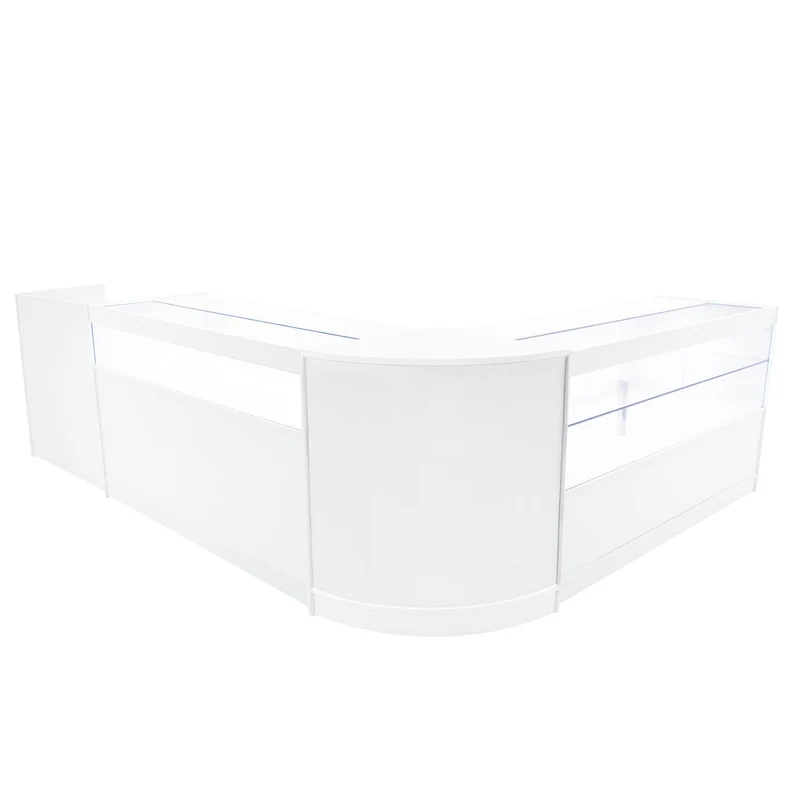 Comptoirs de Vente à LED Ensemble Gravity - Blanc CM60, B1500, C1500, TB60