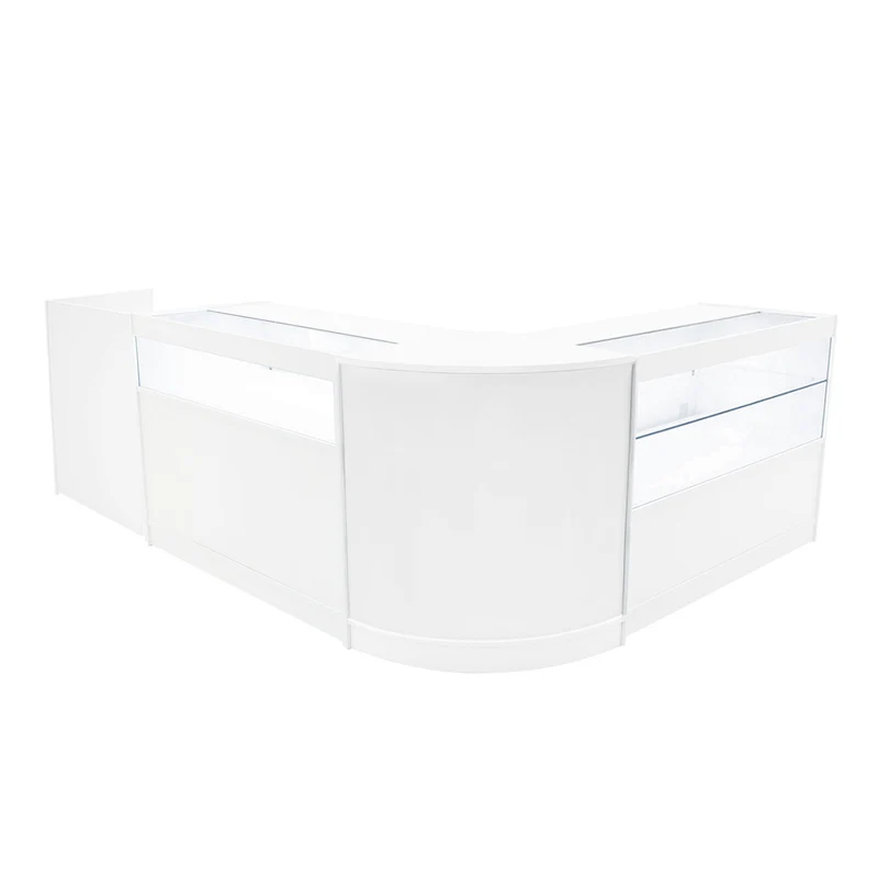 Comptoirs de Vente à LED Ensemble Gravity - Blanc CM60, B1200, C1200, TB60