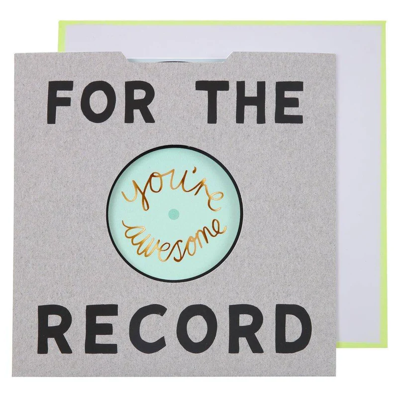 Carte for the record