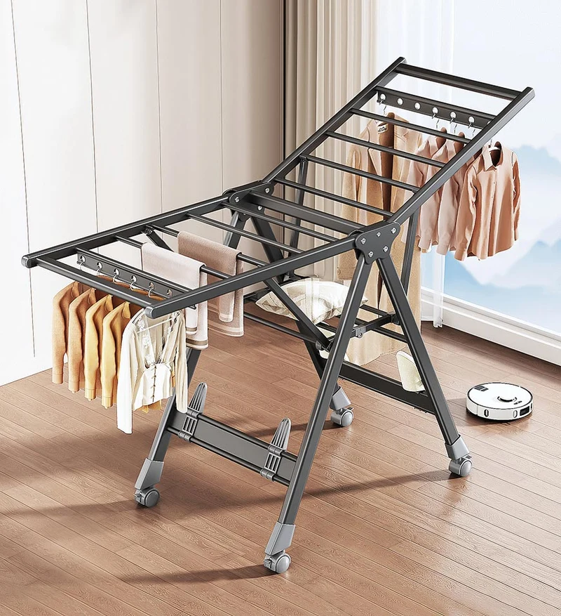Joybos® Étendoir à Linge Pliable à 2 Niveaux F226
