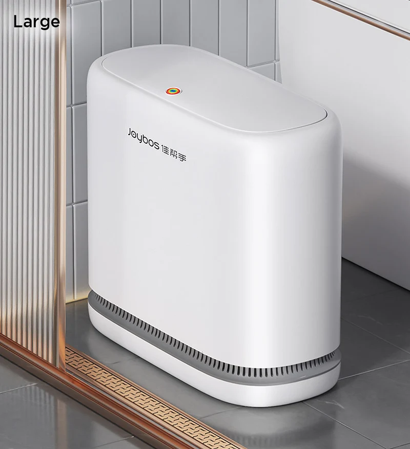 Joybos® 15L Poubelle de Salle de Bain Ouvrez après l'Appuyé Z29