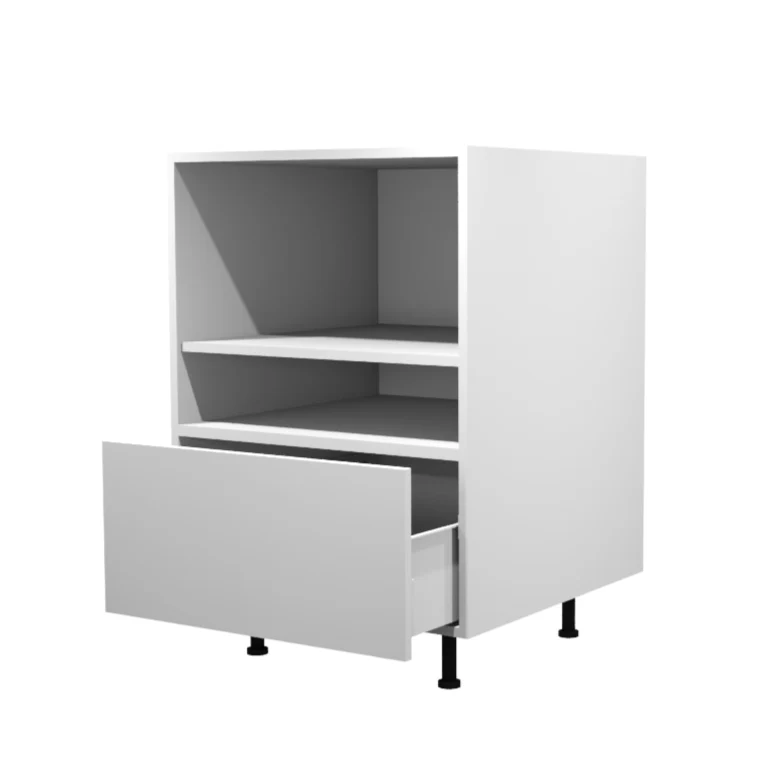 Armoire de cuisine du bas pour micro-ondes avec tiroir (24''L)