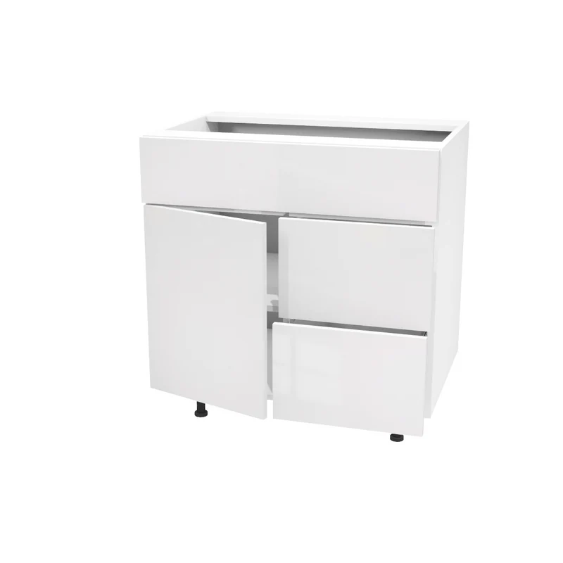 Vanité de salle de bain (30”) 1 porte et 2 tiroirs