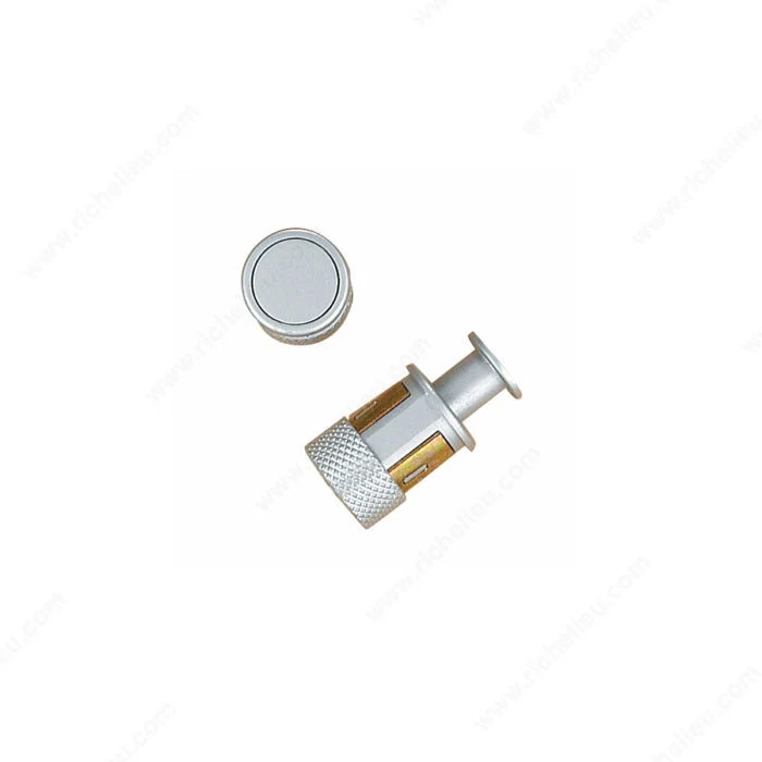 Bouton moderne encastré en métal - 6164
