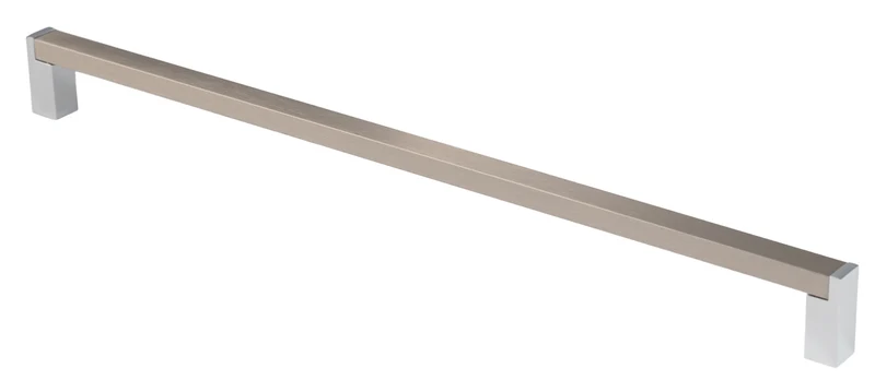 Poignée R2004 chrome et nickel brossé 320 mm