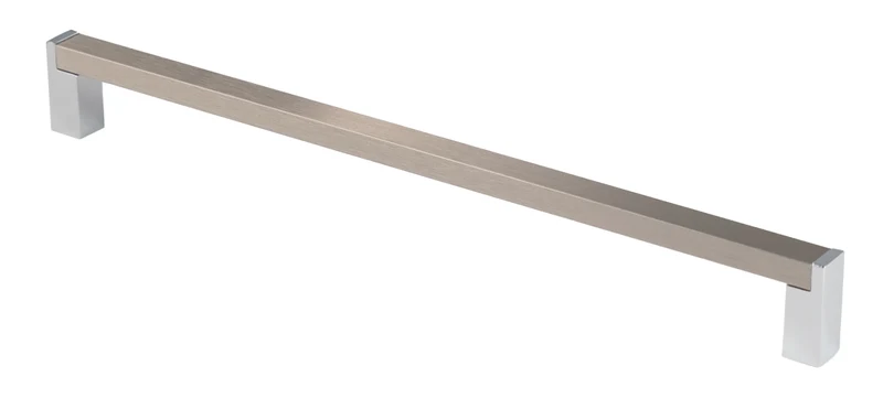 Poignée R2004 chrome et nickel brossé 256 mm