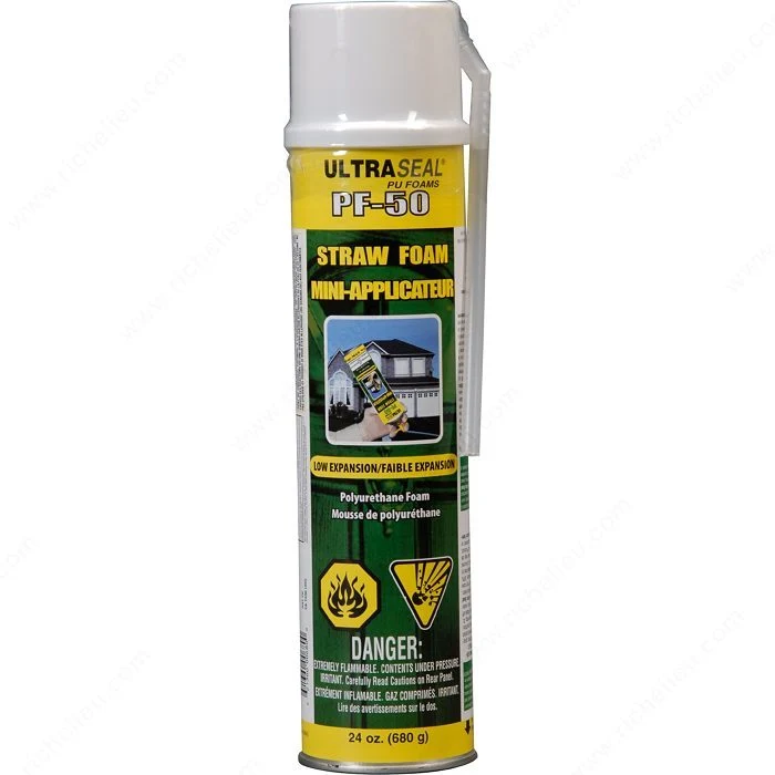 Mousse isolante UltraSeal PF-50 avec paille