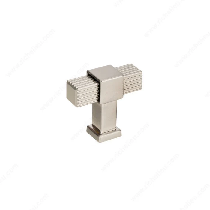 Bouton moderne en métal - 8747