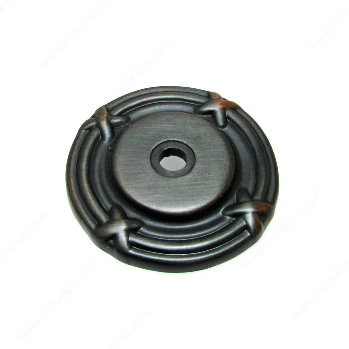 Rosette traditionnelle en métal pour bouton - 8291