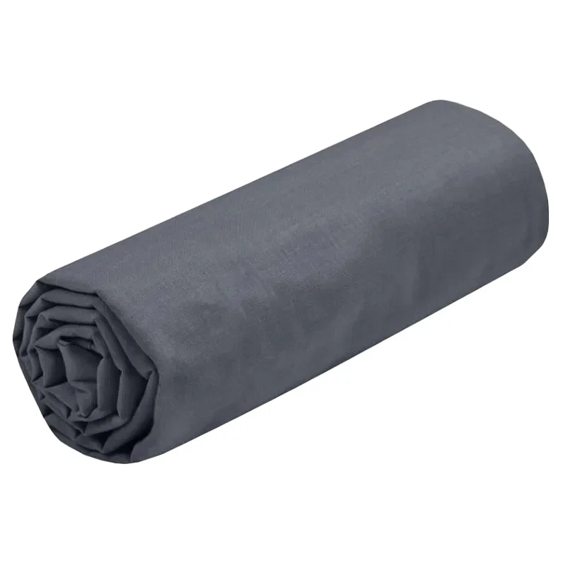Drap housse ardoise | 160 x 190/200 cm