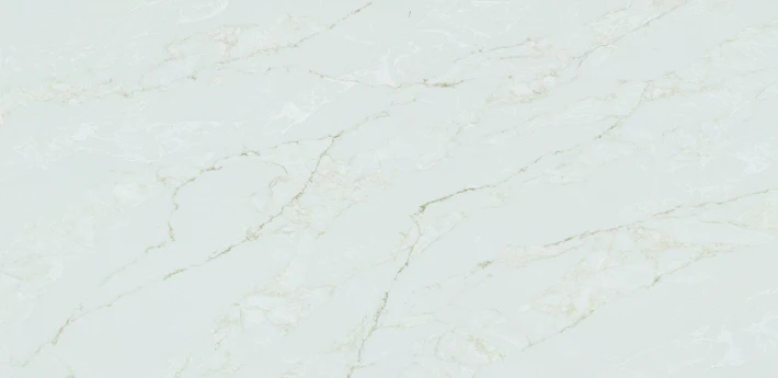 Comptoir en Quartz 2cm - 3cm Tranzev Misty Dawn SF 63x126 in
