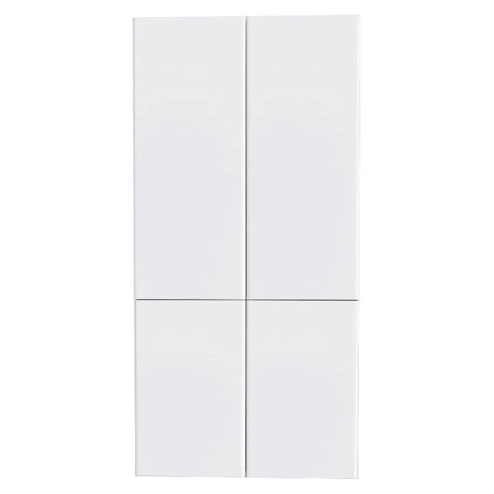 Armoire de cuisine garde-manger 2 portes blanche laqué 24 L x 55 H x 24 P po