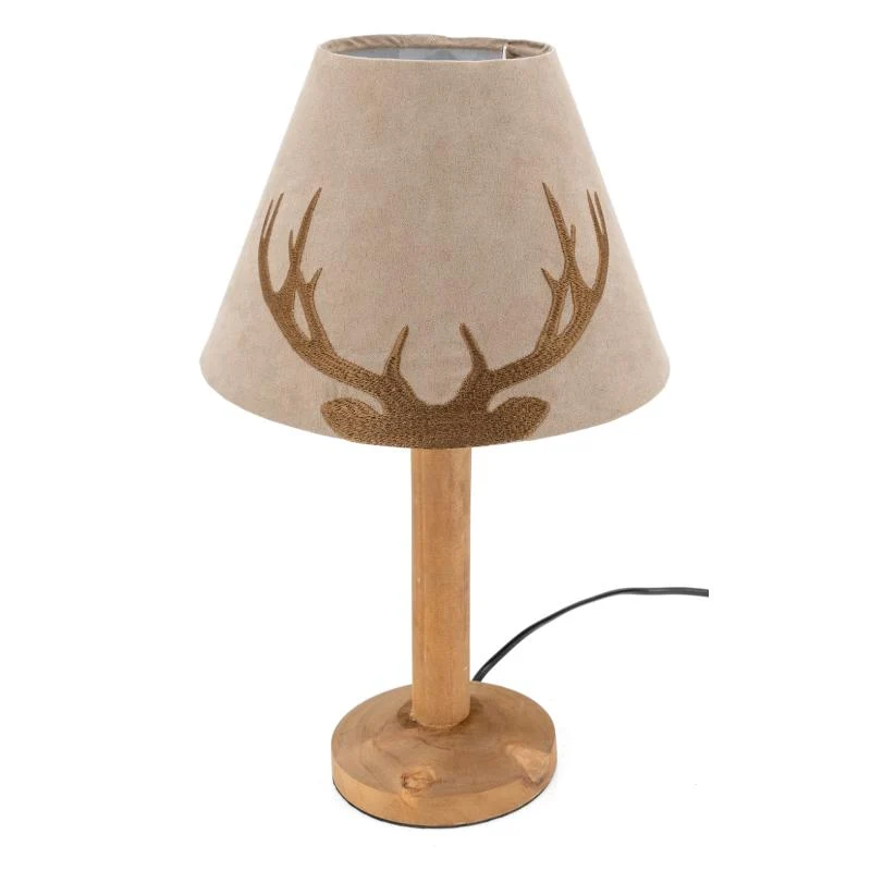 Lampe à poser cerf