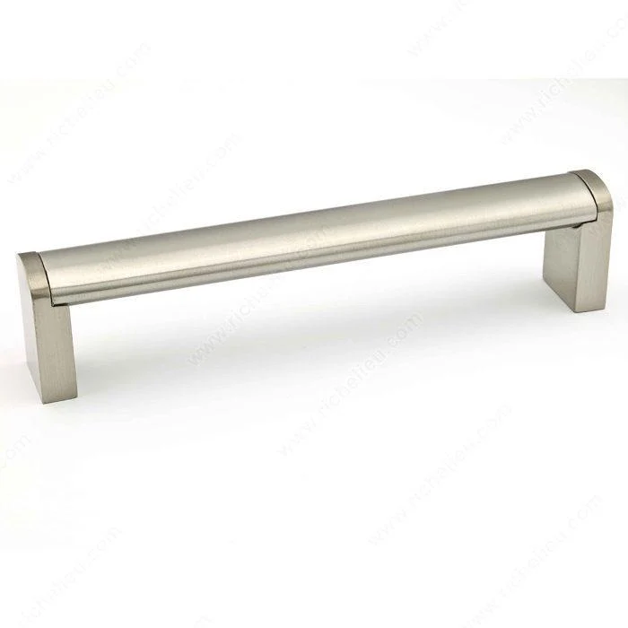 Poignée moderne nickel brossé BP525128195