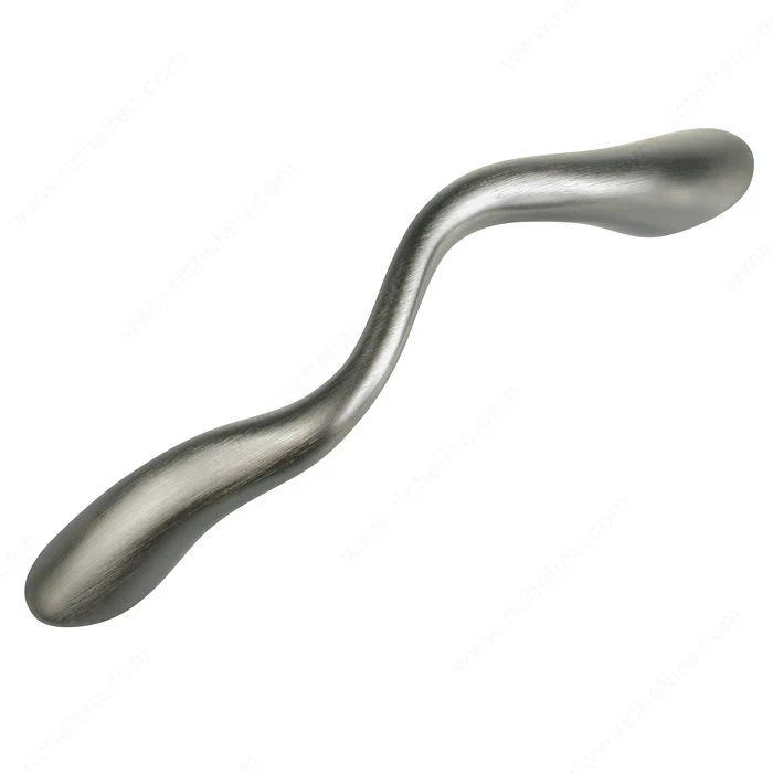 Poignée contemporaine en métal 2223 - Chrome Brossé