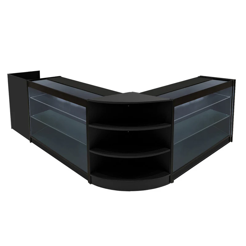 Comptoirs de Vente à LED Ensemble Astro - Noir LM60, 2 x K1200, TB60