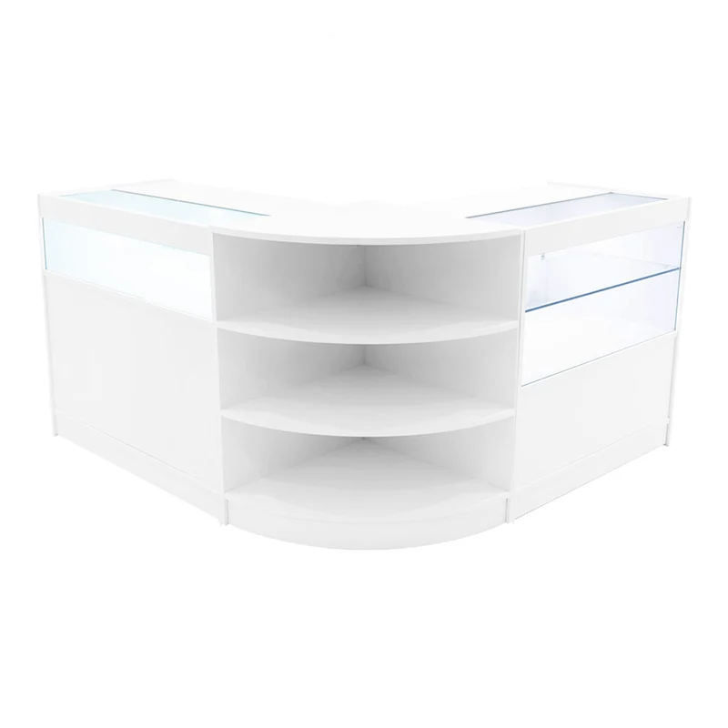 Comptoirs de Vente à LED Ensemble Harmonia - Blanc LM60, B900, C900