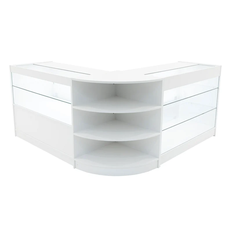 Comptoirs de Vente à LED Ensemble Calliope - Blanc LM60, K1200, C1200