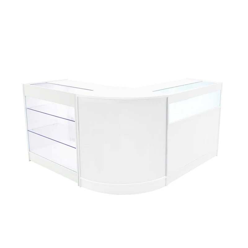 Comptoirs de Vente à LED Ensemble Triton - Blanc CM60, K900, B900