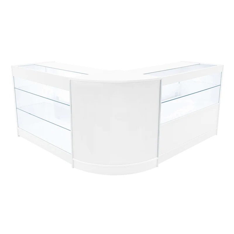 Comptoirs de Vente à LED Ensemble Hera - Blanc CM60, K1200, C1200